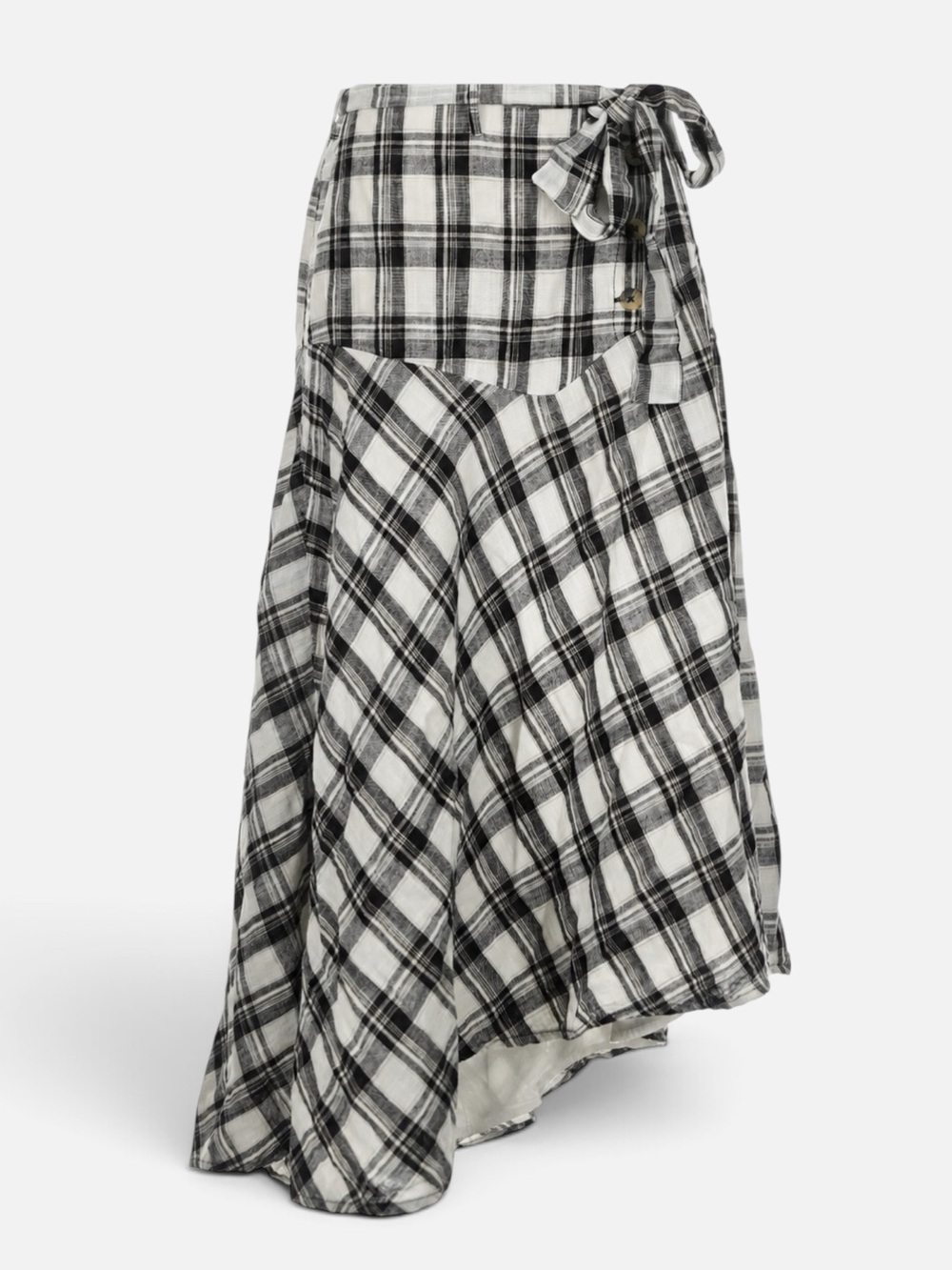 Free People After You Set Plaid Maxi Skirt | S - Picture 5 of 10